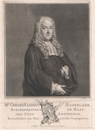 Gerard Aarnout Hasselaer von Artist Unknown