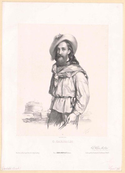 Giuseppe Garibaldi von Artist Unknown
