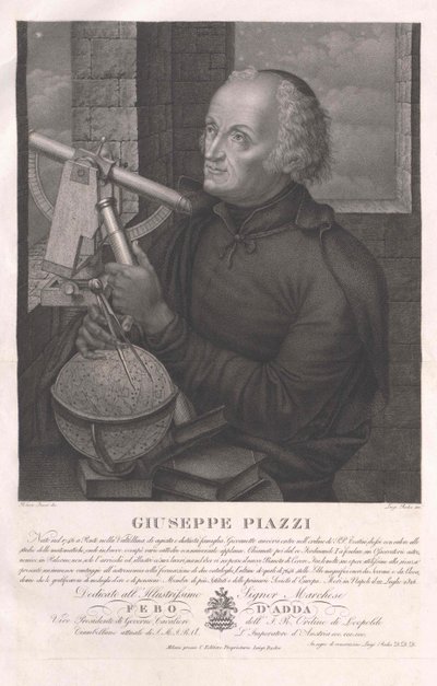 Giuseppe Piazzi von Artist Unknown