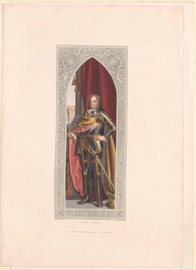Heiliger Römischer Kaiser Karl VI. von Artist Unknown