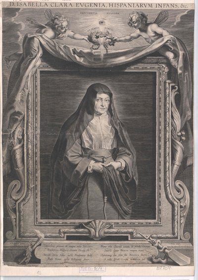Infantin von Spanien Isabella Clara Eugenia von Artist Unknown