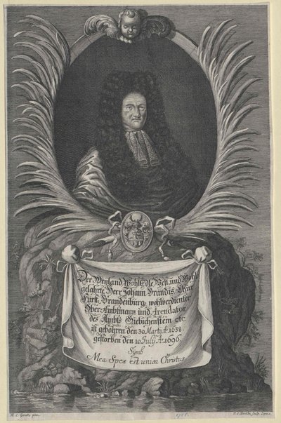 Johann Brandis (Druck) von Artist Unknown