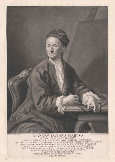 Johann Jakob Haid von Artist Unknown