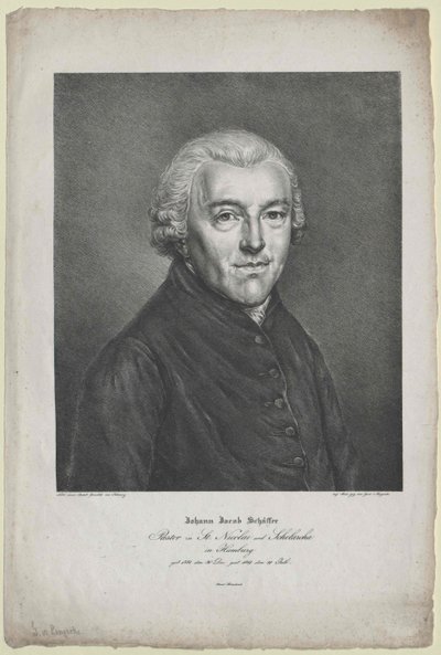 Johann Jakob Schaeffer von Artist Unknown