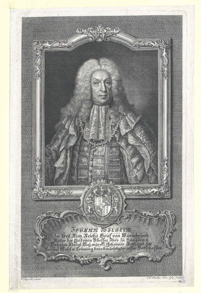 Johann Wilhelm Graf von Wurmbrand-Stuppach von Artist Unknown
