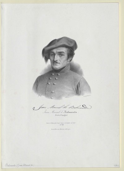 Juan Manuel Balmaseda von Artist Unknown