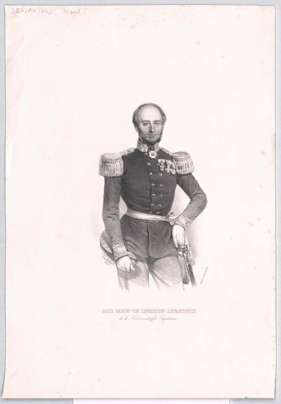 Karl Baron von Lewartow von Lewartowski von Artist Unknown