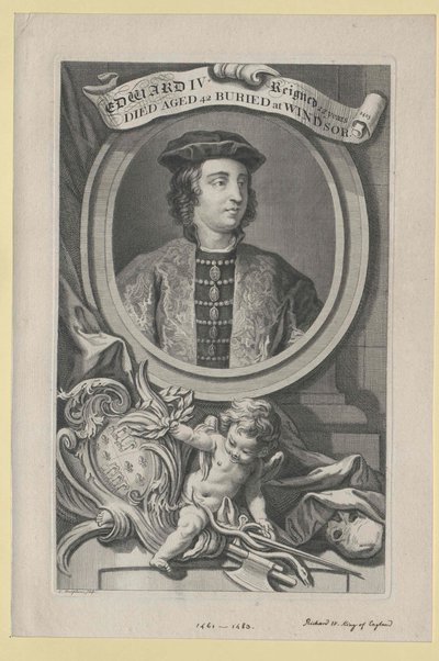 König von England Eduard IV von Artist Unknown