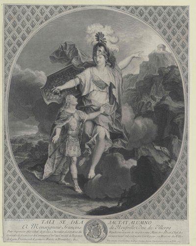 König von Frankreich Ludwig XV. von Artist Unknown