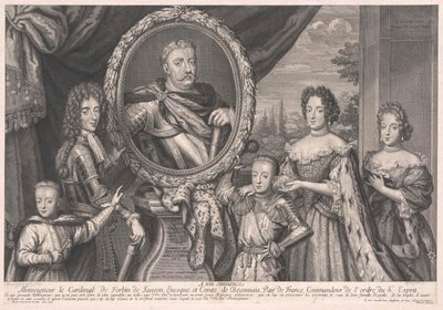 König von Polen Johann III Sobieski (Druck) von Artist Unknown