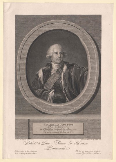 König von Polen Stanislaus II August von Artist Unknown
