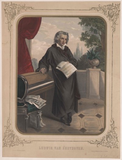 Ludwig van Beethoven von Artist Unknown