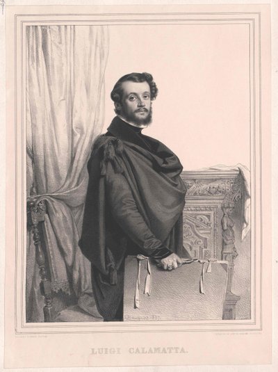 Luigi Calamatta von Artist Unknown