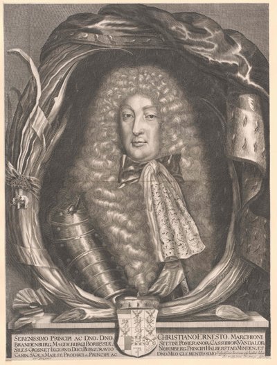 Markgraf von Brandenburg-Bayreuth Christian Ernst von Artist Unknown