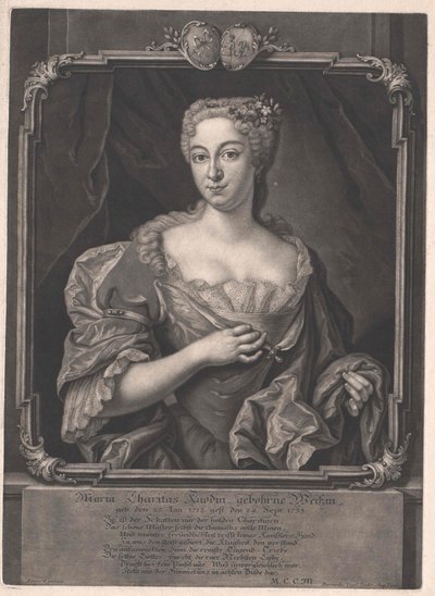 Maria Charitas Weiss von Artist Unknown