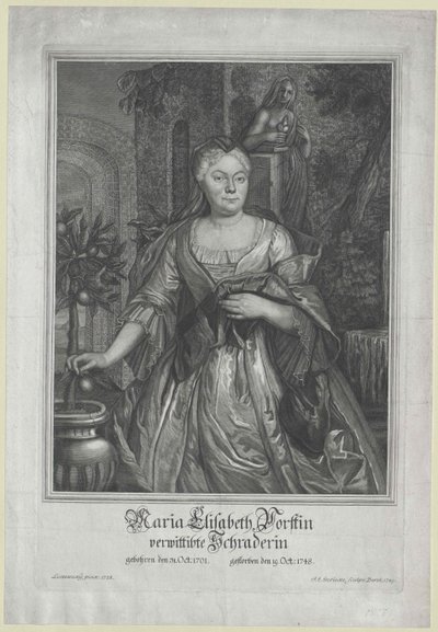 Maria Elisabeth Vorst von Artist Unknown