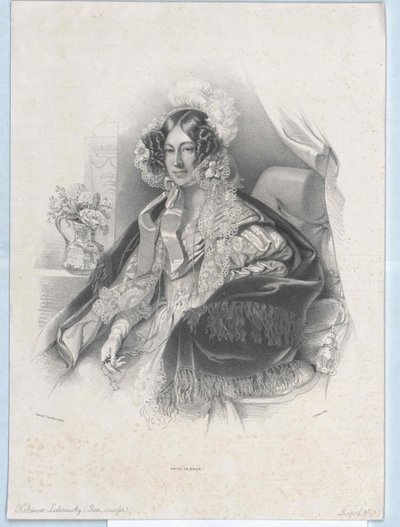 Maria Rosa Gräfin Kinsky von Wchinitz und Tettau von Artist Unknown