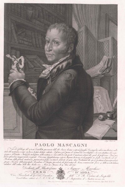 Paolo Mascagni von Artist Unknown