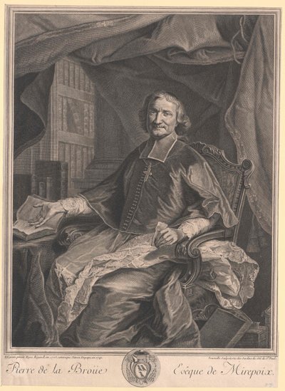 Pierre de Bischof der Heiligen Dreifaltigkeit La Broue von Artist Unknown