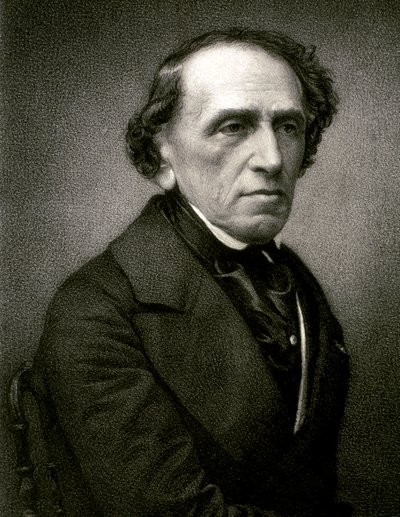 Porträt von Giacomo Mayerbeer von Artist Unknown