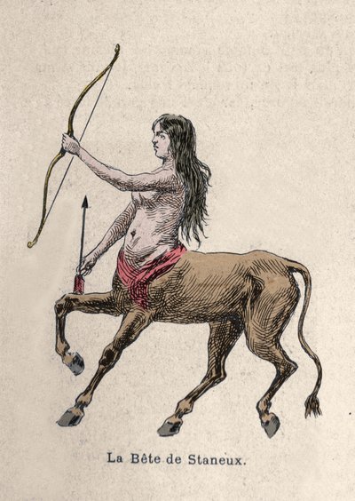 Darstellung der Bete von Staneux Illustration von Artist Unknown