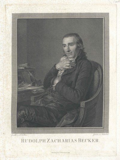 Rudolf Zacharias Becker von Artist Unknown