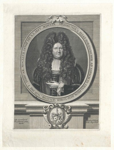 Sigismund Elijah Holzschuher von Aspach und Thalheim von Artist Unknown