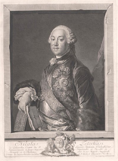St. Nikolaus Graf Esterházy von Galantha von Artist Unknown