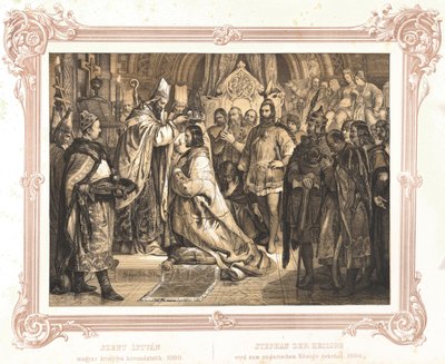 Der Heilige Stephan I. von Artist Unknown