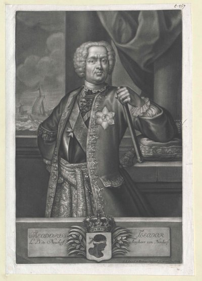 Theodor Baron Neuhof von Artist Unknown