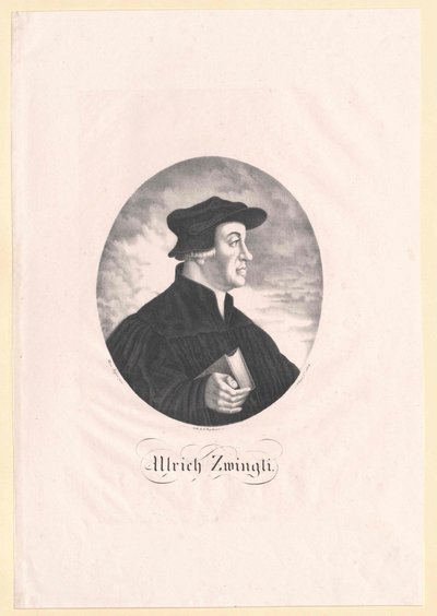 Ulrich Zwingli von Artist Unknown