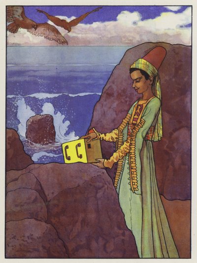 Illustration zu Gullivers Reisen von Jonathan Swift von Artus Scheiner