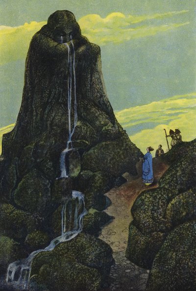 Niobe verwandelt sich in den weinenden Felsen von Artus Scheiner