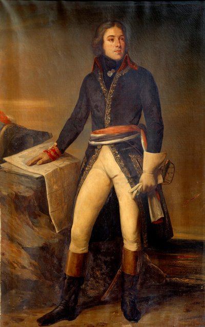 Porträt von General Lazare Louis Hoche (1768-1797) von Ary Scheffer