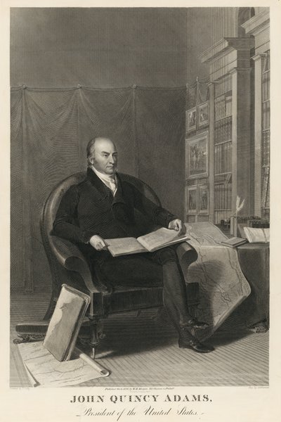 John Quincy Adams von Asher Brown Durand