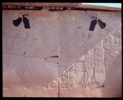 Ansicht eines Reliefs, 9.-7. Jahrhundert v. Chr. von Assyrian