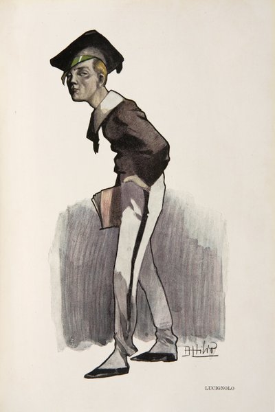 Lucignolo, Kerzendocht, ca. 1911 von Attilio Mussino