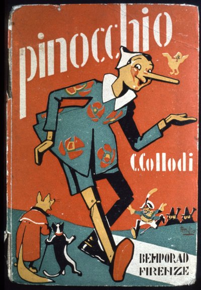 Pinocchio, ca. 1930 (Illustration) von Attilio Mussino