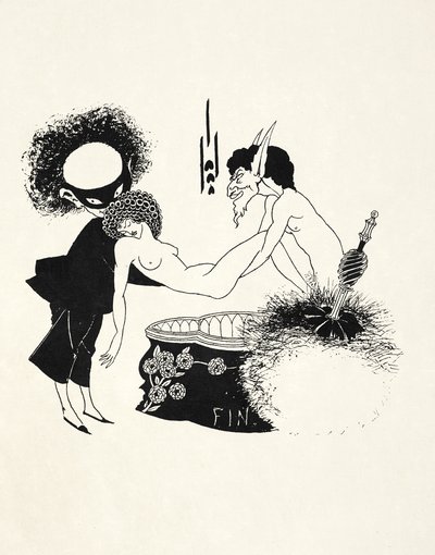 Illustration für Salome von Oscar Wilde von Aubrey (after) Beardsley