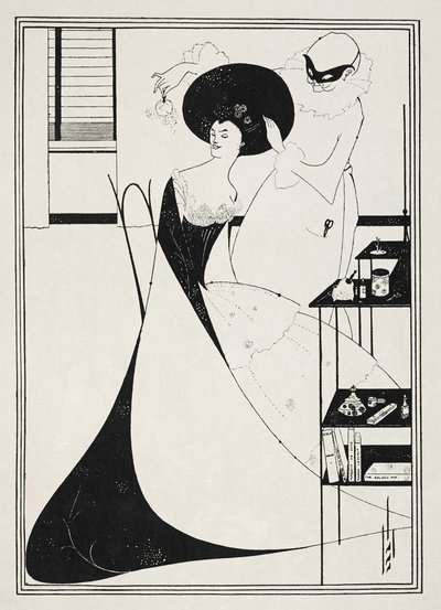 Illustration für Salome von Oscar Wilde von Aubrey (after) Beardsley