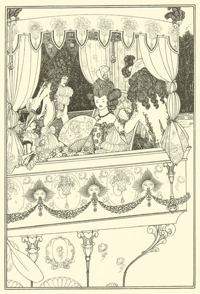 Das Lastkahn von Aubrey (after) Beardsley