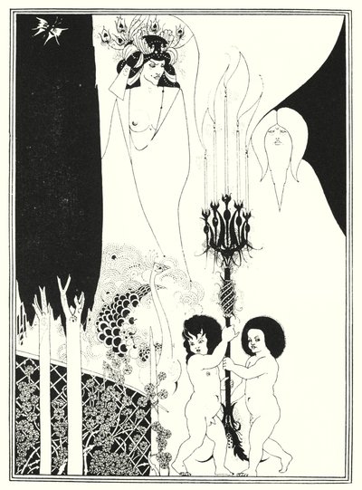 Die Augen des Herodes (Gravur) von Aubrey (after) Beardsley