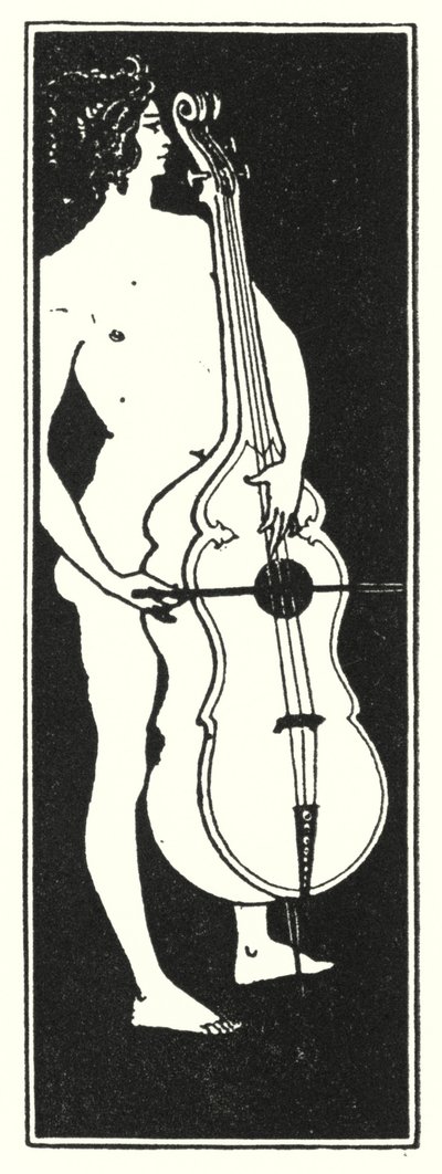 Titelblattornament (Gravur) von Aubrey (after) Beardsley