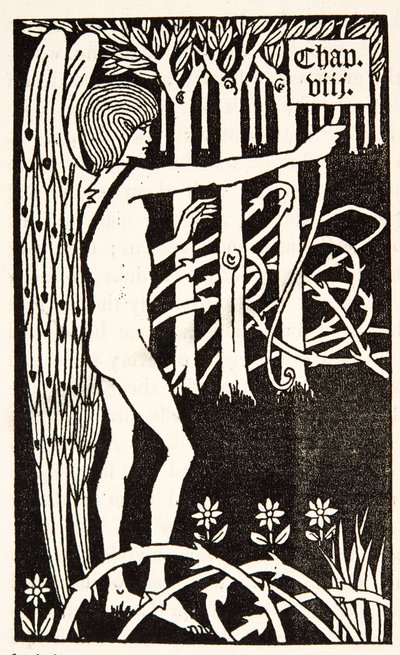Kapitelüberschrift von Aubrey Beardsley