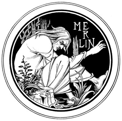 Merlin, Illustration aus 
