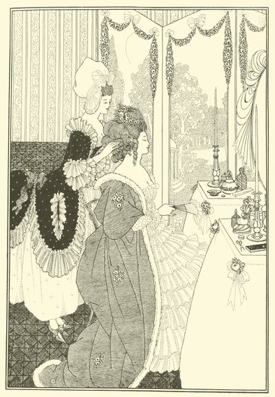 Die Toilette von Aubrey Beardsley