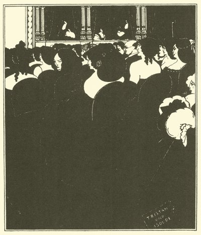 Die Wagnerianer von Aubrey Beardsley