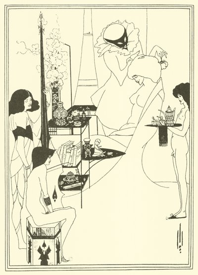 Die Toilette der Salome von Aubrey Beardsley