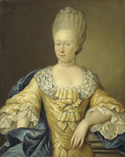 Adriana Johanna van Heusden, Ehefrau von Johan Arnold Zoutman von August Christian Hauck