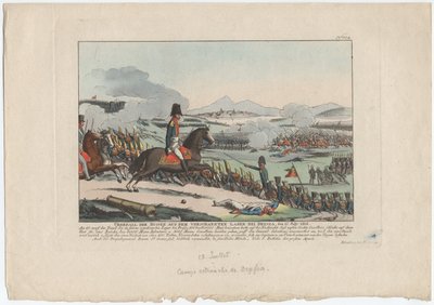 Russischer Angriff aus dem befestigten Lager bei Dryssa am 15. Juli 1812 von August Friedrich Andreas Campe